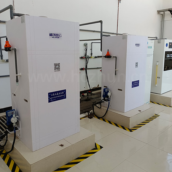 河北南宮二氧化氯發(fā)生器、粉末活性炭投加項目